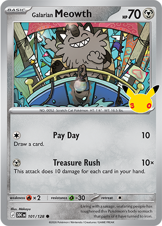 Galarian Meowth (30C 101)