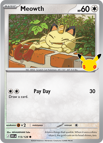 Meowth (30C 113)