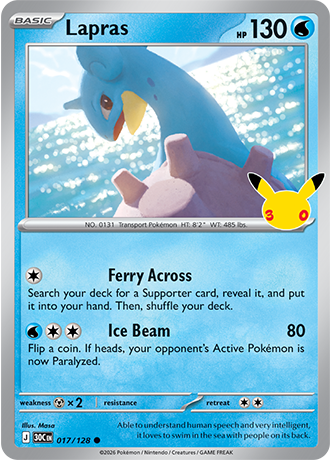Lapras (30C 017)