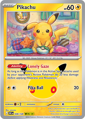 Pikachu (30C 028)