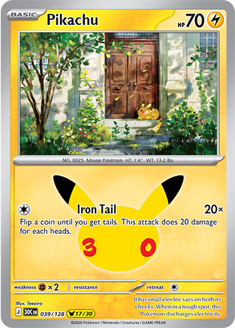 Pikachu (30C 039)