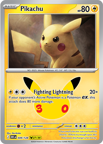 Pikachu (30C 049)