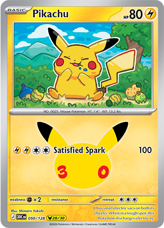 Pikachu (30C 050)