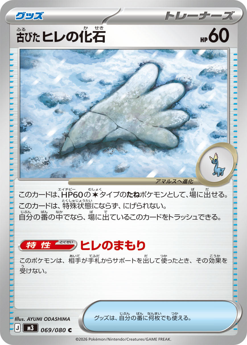 Antique Sail Fossil (m3 069)