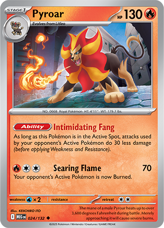 Pyroar (MEG 024)