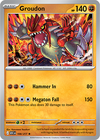 Groudon (ASC 108)