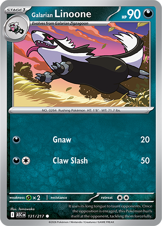 Galarian Linoone (ASC 131)