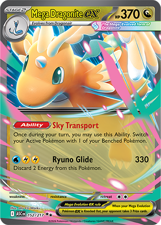 Mega Dragonite ex (ASC 152)