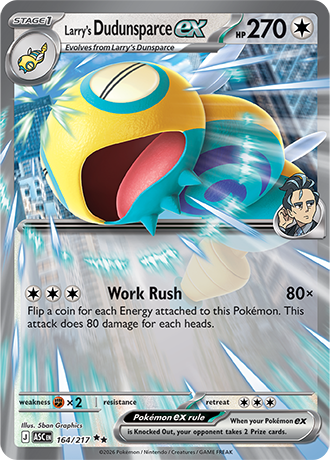 Larry's Dudunsparce ex (ASC 164)