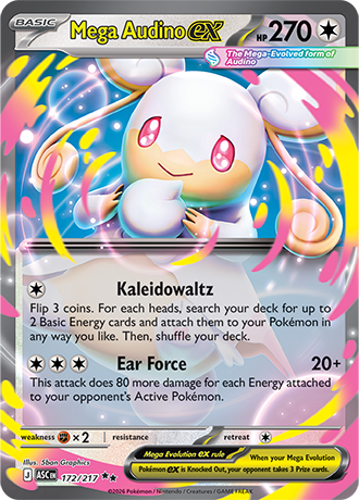 Mega Audino ex (ASC 172)