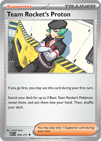 Team Rocket's Proton (ASC 208)