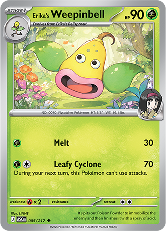 Erika's Weepinbell (ASC 005)