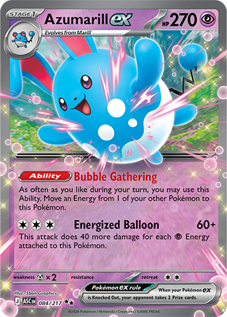 Azumarill ex (ASC 084)