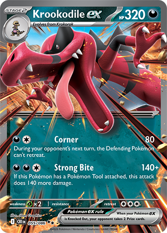 Krookodile ex (CRI 055)