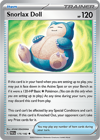 Snorlax Doll (PAR 175)