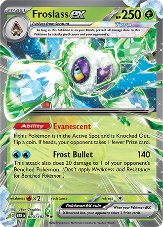 Froslass ex (PAR 003)