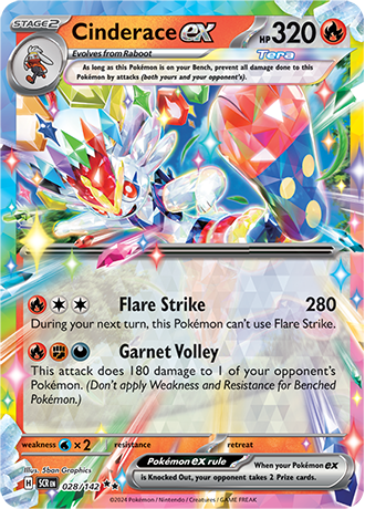 Cinderace ex (SCR 028)