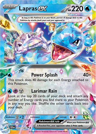 Lapras ex (SCR 032)