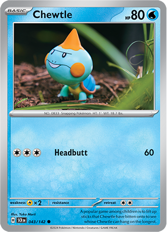 Chewtle (SCR 043)
