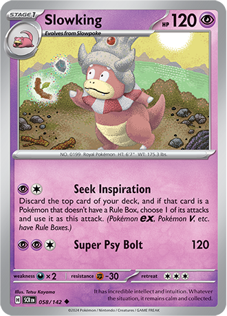 Slowking (SCR 058)