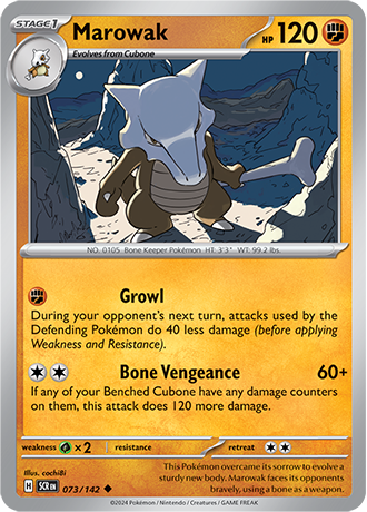 Marowak (SCR 073)