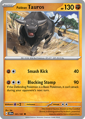 Paldean Tauros (SSP 101)