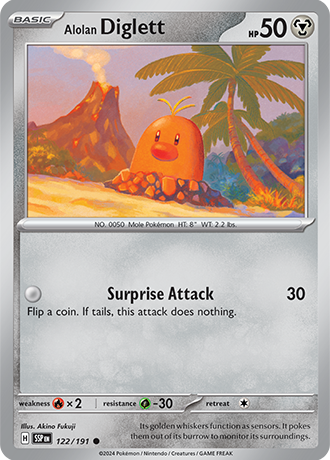 Alolan Diglett (SSP 122)