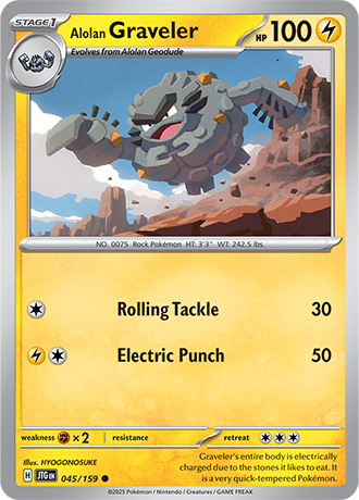 Alolan Graveler (JTG 045)