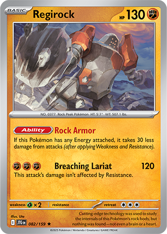Regirock (JTG 082)