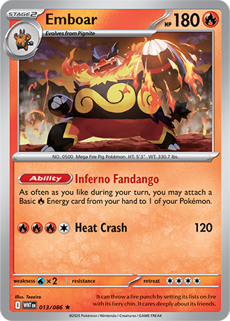 Emboar (WHT 013)