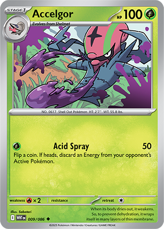 Accelgor (WHT 009)