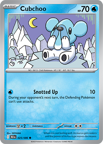 Cubchoo (BLK 025)
