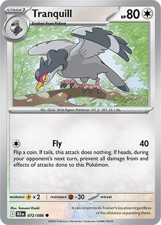 Tranquill (BLK 072)