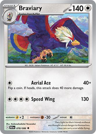 Braviary (BLK 078)