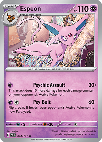 Espeon (PRE 033)