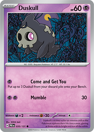 Duskull (PRE 035)