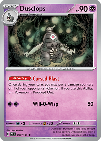 Dusclops (PRE 036)