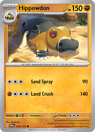 Hippowdon (PRE 053)