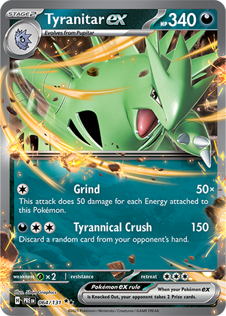 Tyranitar ex (PRE 064)