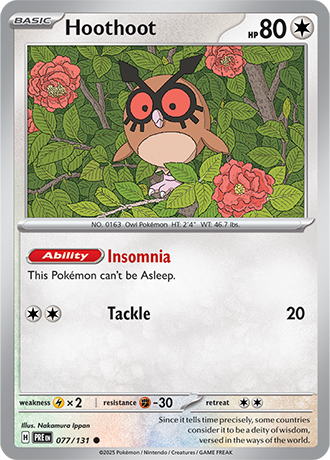 Hoothoot (PRE 077)
