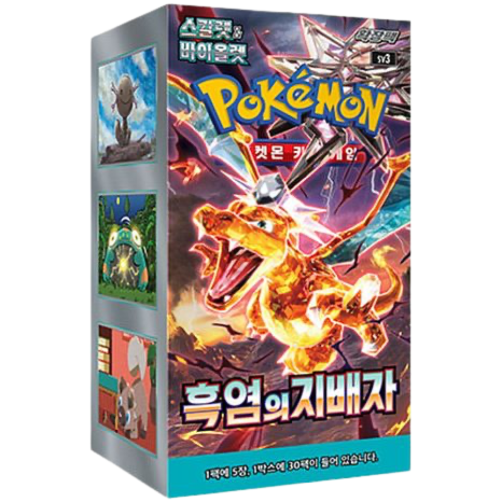 Pokémon Ruler of the Black Flame sv3 - Booster Box (Korean)