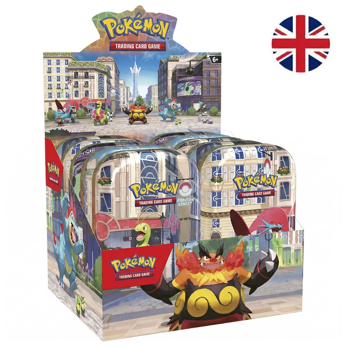 Pokémon Lumiose City Mini Tins EN - Envio Aleatório