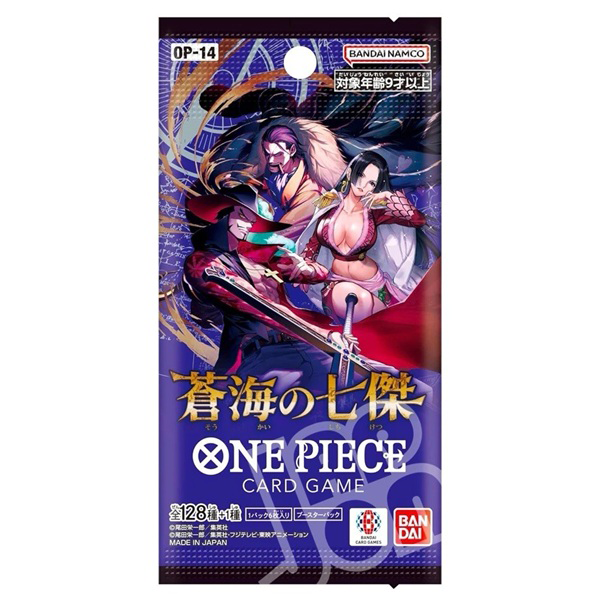 One Piece TCG The Azure Sea's Seven (OP14) - Pack - Japonês