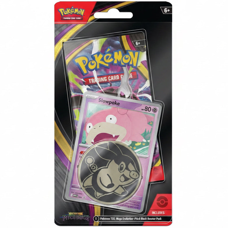 Pokemon TCG: Mega Evolution 5 - Pitch Black Checklane Blister - Slowpoke
