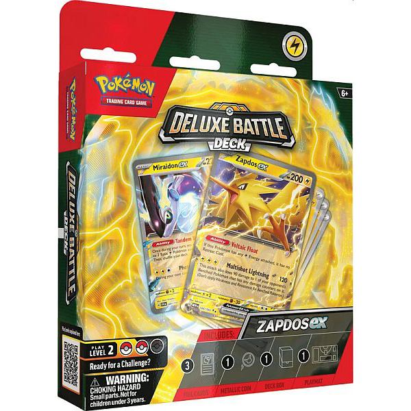 Pokemon Deluxe Battle Deck: Zapdos ex