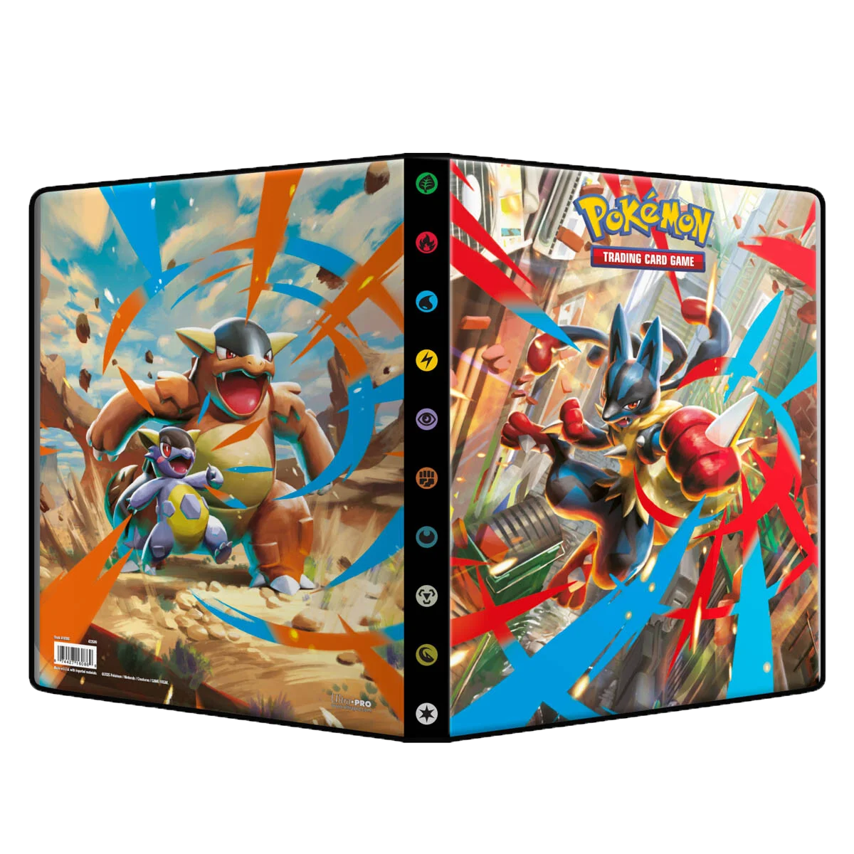 Pokemon Ultra PRO 9-Pocket Portfolio Mega Evolution Lucario 252 Cartas