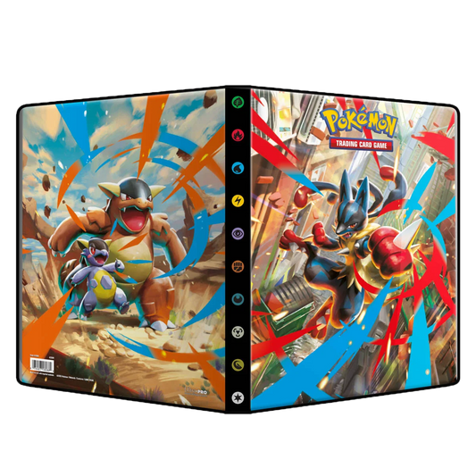Pokemon Ultra PRO 9-Pocket Portfolio Mega Evolution Lucario 252 Cartas
