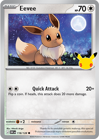 Eevee (30C 118)