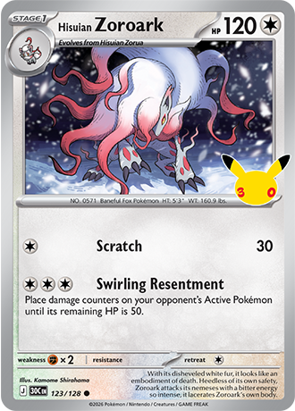 Hisuian Zoroark (30C 123)