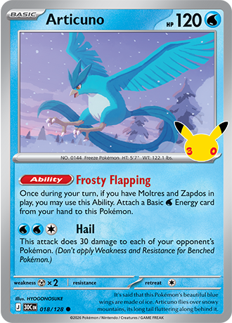 Articuno (30C 018)